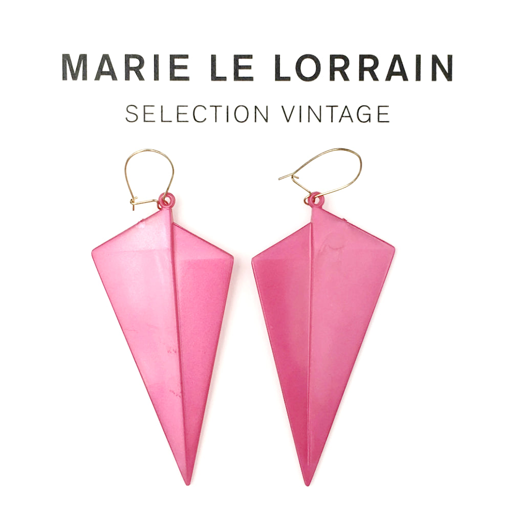 BOUCLES D'OREILLES DES ANNÉES 80